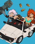 *COLLECTION* Space Maria - Cross Over Stickers